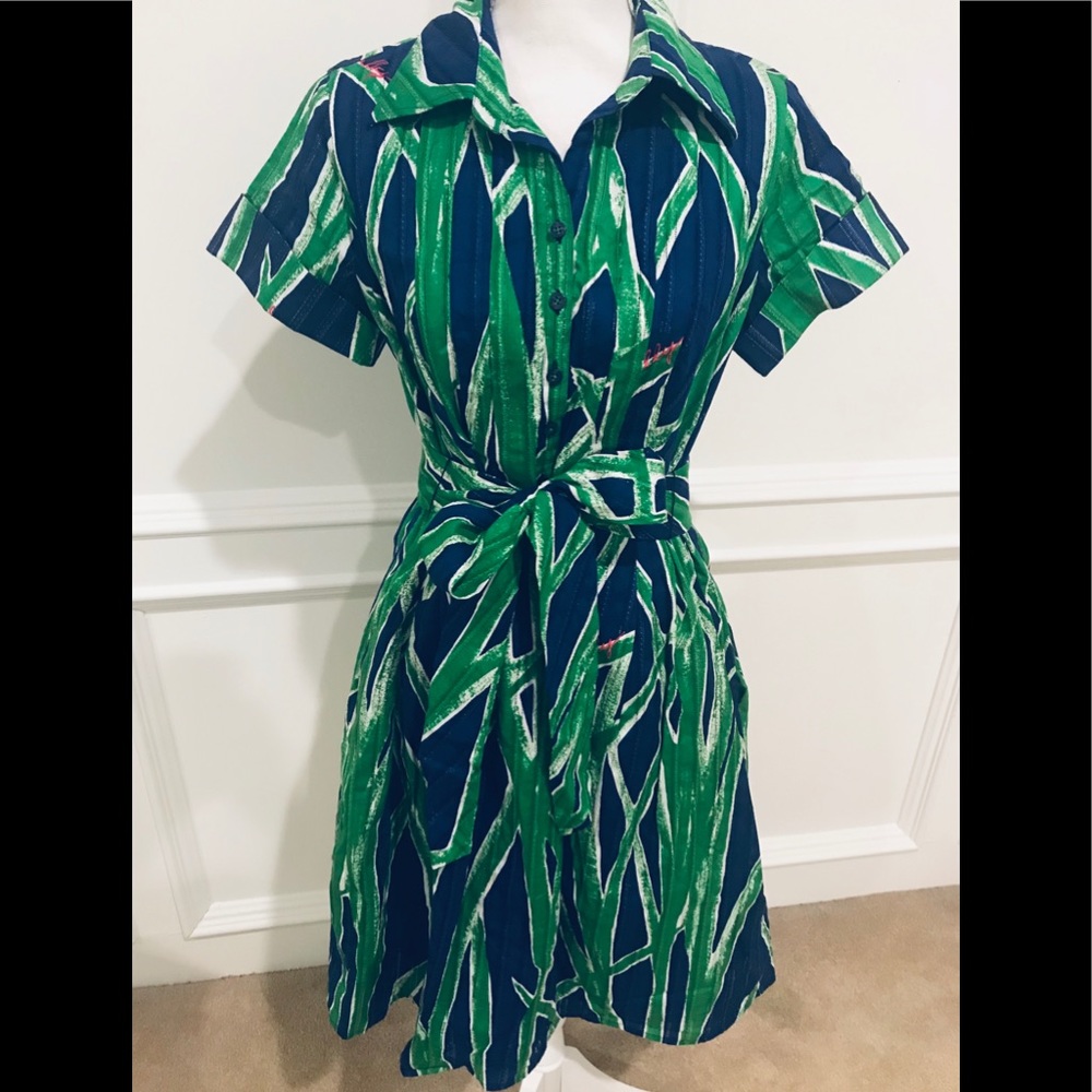 Lilly Pulitzer Tailored Shirt Dress, Size 10